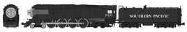 N Kato 4-8-4 GS-4 Southern Pacific Postwar Black #4433 w/ Pre-Installed DCC 1260308D - MPM Hobbies