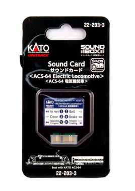 N Kato ACS-64 Electric Locomotive Sound Card For use with the Siemens ACS-64 222033 - MPM Hobbies