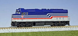 N Kato EMD F40PH Virginia Railway Express #V34 w/ESU LokSound DCC Installed 1769002L - MPM Hobbies