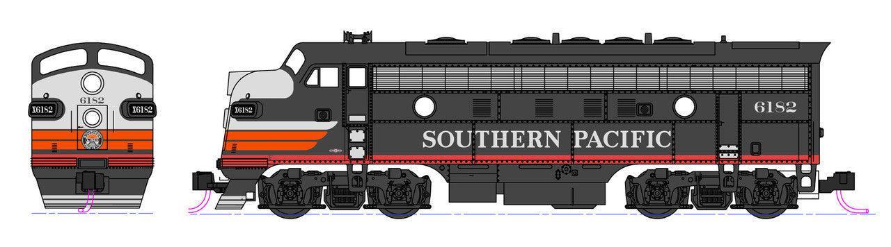 N Kato EMD F7A + F7B Southern Pacific Freight 2-Locomotive Set