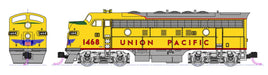N Kato EMD F7A + F7B Union Pacific Freight 2-Locomotive Set #1468, 1468B w/ Pre-Installed Digitrax DCC KAT1060426D - MPM Hobbies