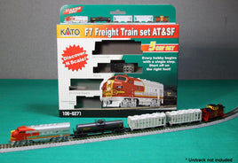 N Kato F7 Freight Train Set AT&SF 1066271 - MPM Hobbies