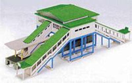 N Kato Overhead Station Set (Green Roof - type 1 platform compatible) 23200 - MPM Hobbies