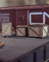 N Osborn Wooden Crates 3065 - MPM Hobbies