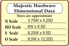N Scale Bar Mills Majestic Hardware #941 - MPM Hobbies