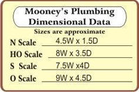 N Scale Bar Mills Mooney's Plumbing #821 - MPM Hobbies