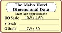 N Scale Bar Mills The Idaho Hotel #151 - MPM Hobbies