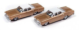 N Scale Classic Metal Works 1967 Ford Galaxie burnt amber & white 50434 - MPM Hobbies