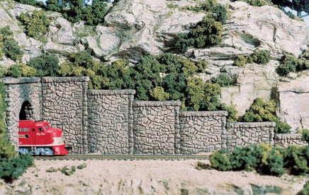 N Woodland Random Stone Retaining Wall 1161 - MPM Hobbies