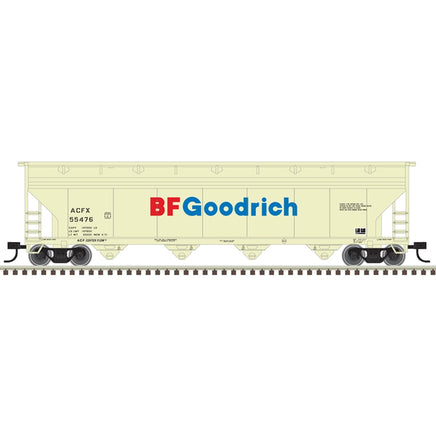 N Atlas Trainman 5250 Covered Hopper BF Goodrich #55517