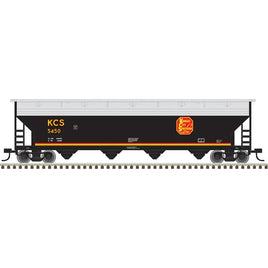 N Atlas Trainman 5250 Covered Hopper Kansas City Southern #5452 - MPM Hobbies