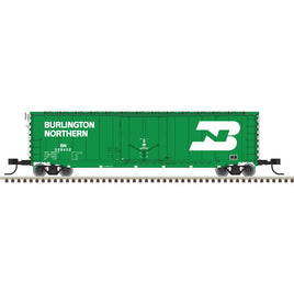 N Atlas Master GA 50' RBL Box Car Burlington Northern #329428