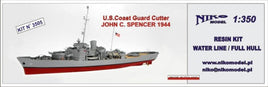 1/350 Niko USCG Cutter John C. Spencer 1944