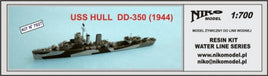 1/700 Niko US Navy Destroyer Hull DD-350 Resin Model Kit