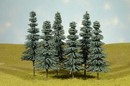 O Scale Bachmann 8 - 10" Blue Spruce Trees 32212 - MPM Hobbies