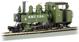 On30 Bachmann Quartermaster Corps #1 - Trench Engine Ft. DCC WowSound 29504 - MPM Hobbies