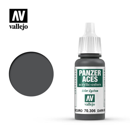 Vallejo Panzer Aces Dark Rubber 17ml 70306