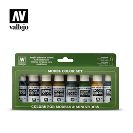 Vallejo Set of 8 (17ml) Panzer Colors - 70108