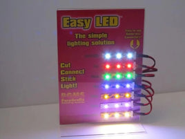 Paragrafix YELLOW Easy LED - 0.3m long, 18 LEDs, 9-12 volts