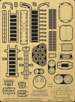 Paragrafix 1/48 X Wing Fighter Photo Etch Set for Bandai, Revell, Finemolds Kit