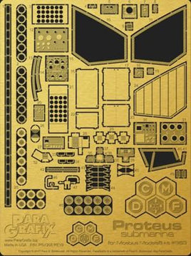 Paragrafix 1/32 Proteus Submarine Photo-Etch Set for Moebius Kit