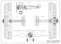  1/16 Model Shipways Sopwith Camel WWI Plane Wood & Metal Model Kit - 1030