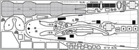 1/200 Pontos Model USS BB-61 Iowa Wooden deck 20B 1944 (20B Deck Blue)