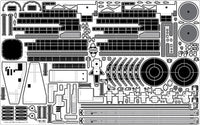 1/200 Pontos Model USS BB-63 Missouri 1945 Detail up set (No wooden deck)