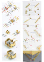 1/200 Pontos Model USS BB-63 Missouri 1945 Detail up set (No wooden deck)
