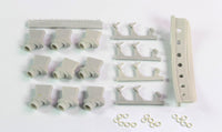 1/200 Pontos Model USS BB-63 Missouri 1945 Detail up set (No wooden deck)