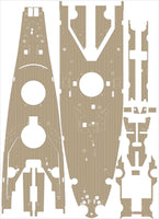 1/200 Pontos Model USS BB-61 Iowa 1944 Detail up set (No wooden deck)