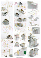 1/200 Pontos Model USS BB-61 Iowa 1944 Detail up set (No wooden deck)