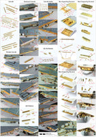 1/350 Pontos Model USS CV-10 Yorktown 1944 Detail up set