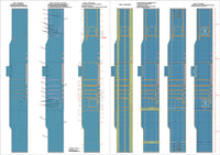 1/350 Pontos Model USS CV-14 Ticonderoga 1944 Detail up set