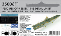 1/350 Pontos Model USS CV-9 Essex 1943 Detail up set