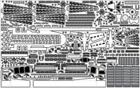 1/350 Pontos Model USS CV-9 Essex 1943 Detail up set
