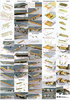 1/350 Pontos Model USS CV-9 Essex 1943 Detail up set