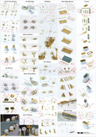 1/350 Pontos Model USS CV-9 Essex 1943 Detail up set