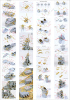 1/350 Pontos Model USS BB-61 Iowa 1984 Detail up set