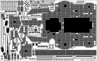 1/350 Pontos Model HMS Hood 1941 Detail up set