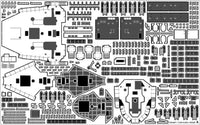 1/350 Pontos Model HMS Hood 1941 Detail up set