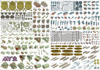 1/350 Pontos Model HMS Hood 1941 Detail up set