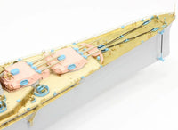 1/350 Pontos Model USS BB-59 Massachusetts 1945 Detail up set (Teak Tone)