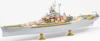 1/350 Pontos Model USS BB-59 Massachusetts 1945 Detail up set (Teak Tone)