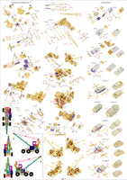 1/350 Pontos Model USS LHD-1 WASP Detail up set