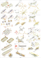 1/350 Pontos Model USS LHD-1 WASP Detail up set