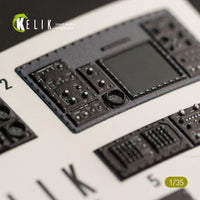 1/35 Kelik SH-60F Ocean Hawk interior 3D decals for Kitty Hawk kit
