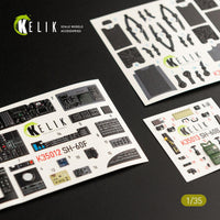 1/35 Kelik SH-60F Ocean Hawk interior 3D decals for Kitty Hawk kit