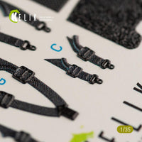 1/35 Kelik SH-60F Ocean Hawk interior 3D decals for Kitty Hawk kit