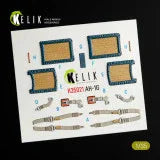 1/35 Reskit AH-1G Cobra interior 3D decals for ICM kit